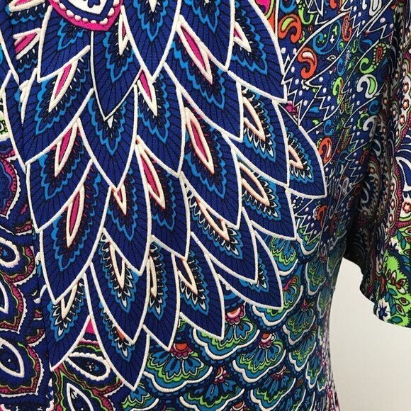 MSK Multi Color Loose fitting Dress PM - Picture 6 of 9